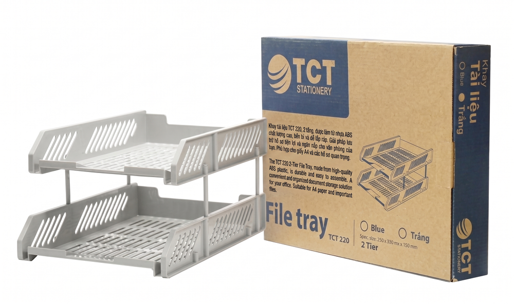 Khay tài liệu 2 tầng TCT